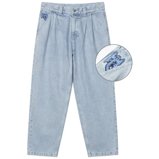 MIND ERROR Jeans Unisex Moderate Straight Fit Pants