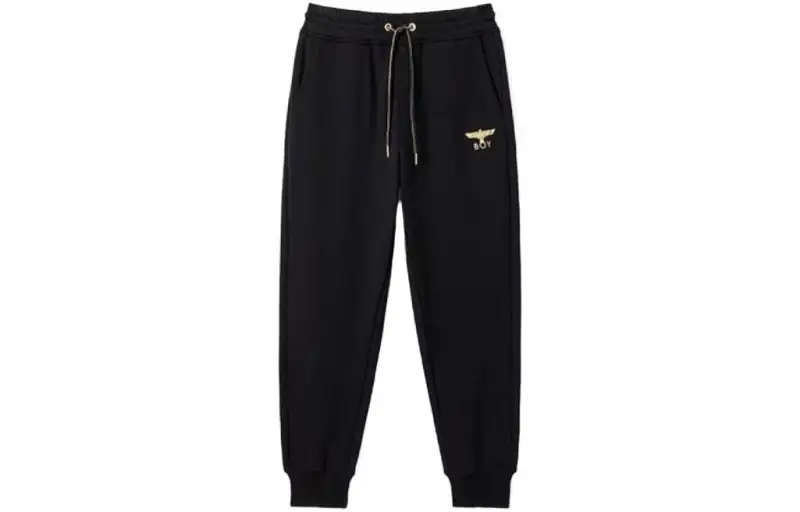 Boy London Knitted Sweatpants Unisex Black