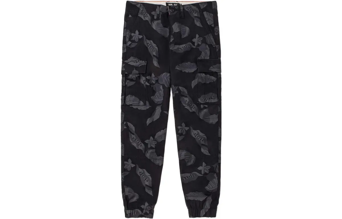 Vans Casual Pants Men's Black Moderate Cuffed Pants