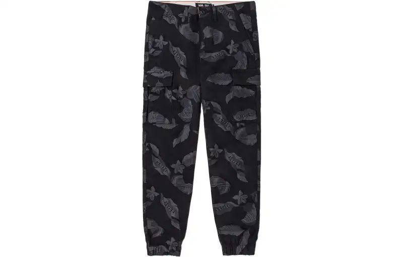 Vans Casual Pants Men's Black Moderate Cuffed Pants