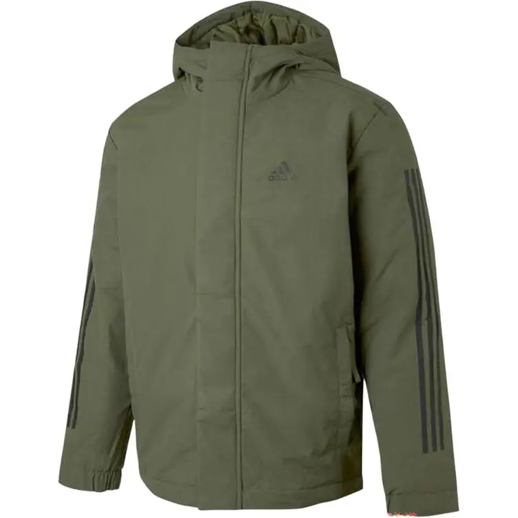Adidas Sportlife Puffer Jacket Men's Army Green