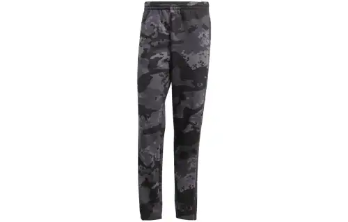 Adidas Originals Knitted Sweatpants Men's Carbon Moderate Straight Fit Pants