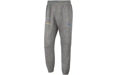 Jordan Men's College Knitted Sweatpants Men's Dark Gray Moderate Cuffed Pants