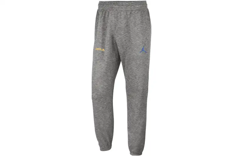 Jordan Men's College Knitted Sweatpants Men's Dark Gray Moderate Cuffed Pants