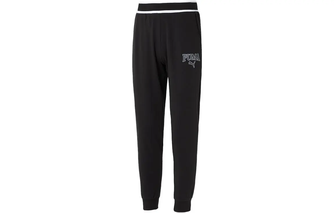 PUMA Knitted Sweatpants Men's Black