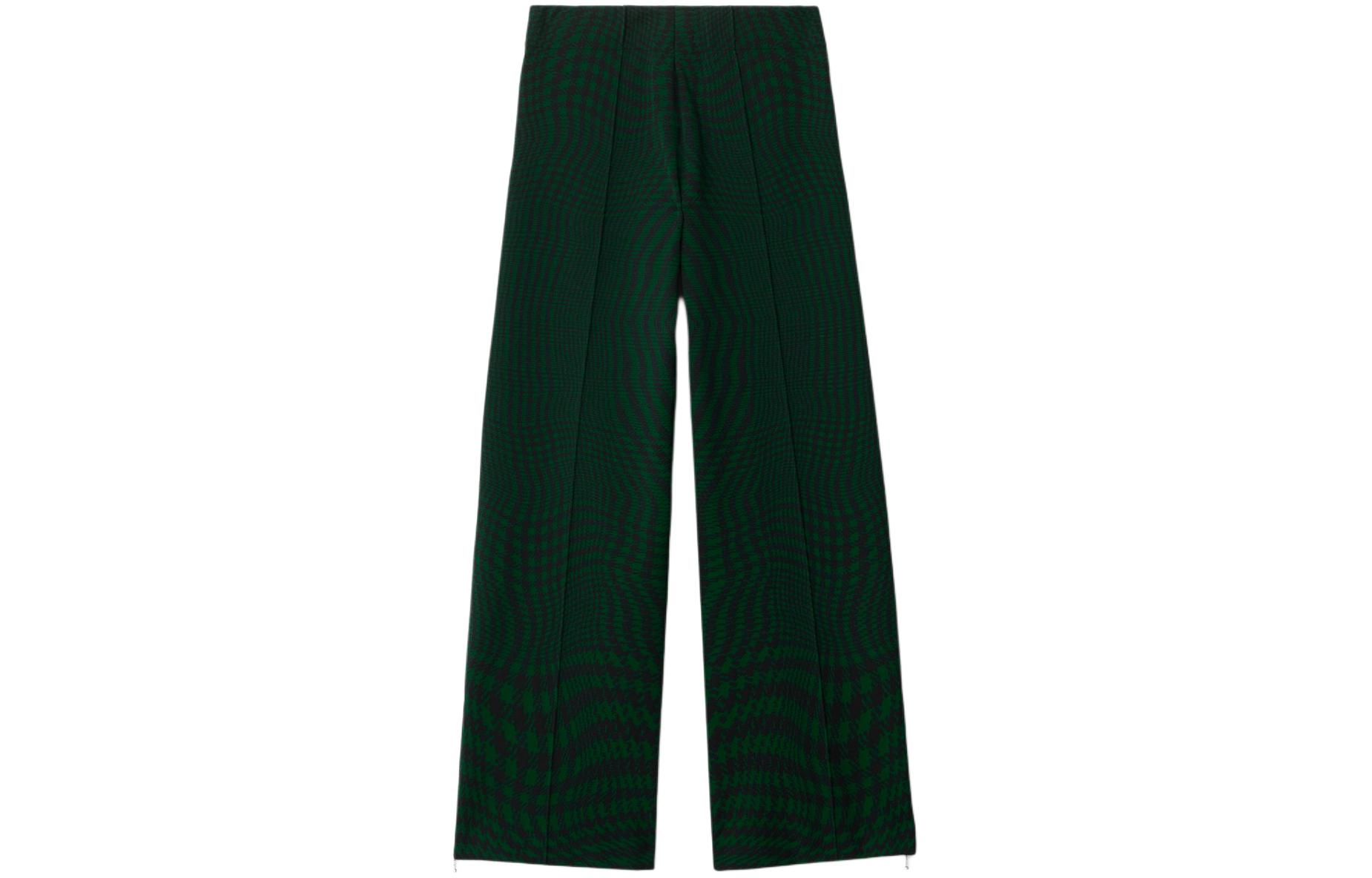 Burberry Knitted Sweatpants Men's Green