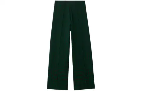 Burberry Knitted Sweatpants Men's Green