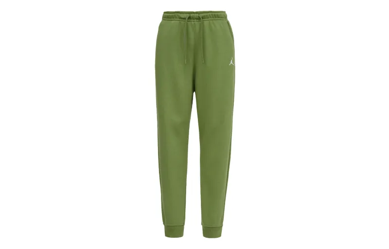 Jordan ESSENTIALS Knitted Sweatpants Men's Light Olive Moderate Cuffed Pants