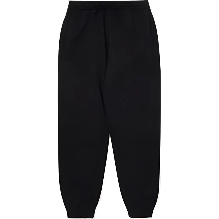 MLB Casual Pants Men's Black Moderate Cuffed Pants