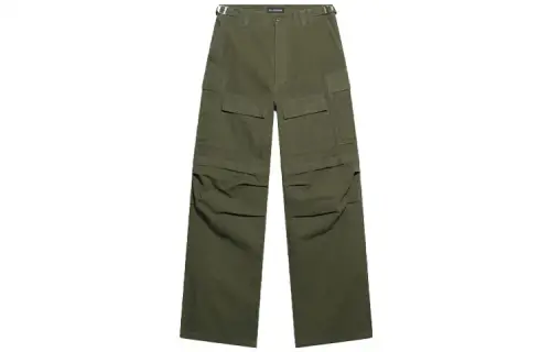 Balenciaga Casual Pants Men's Green