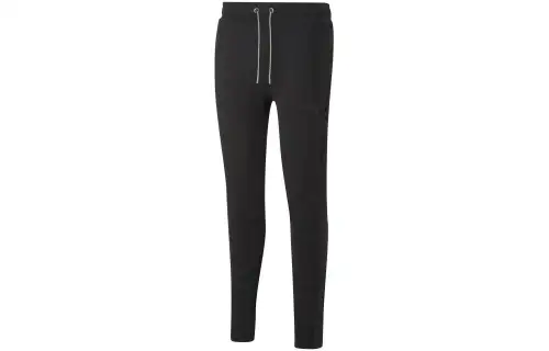 PUMA Knitted Sweatpants Men's Black