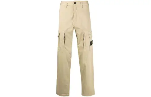 STONE ISLAND Casual Pants Men's Nude Moderate Straight Fit Pants