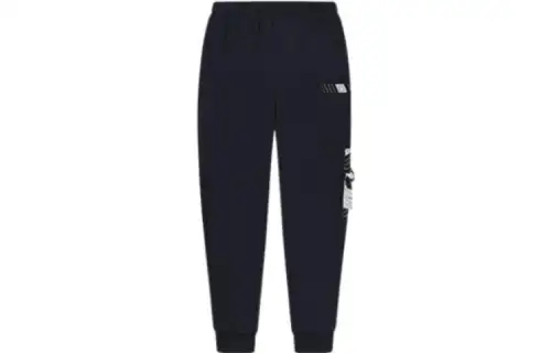 ANTA Knitted Sweatpants Men's Navy Blue Moderate Other