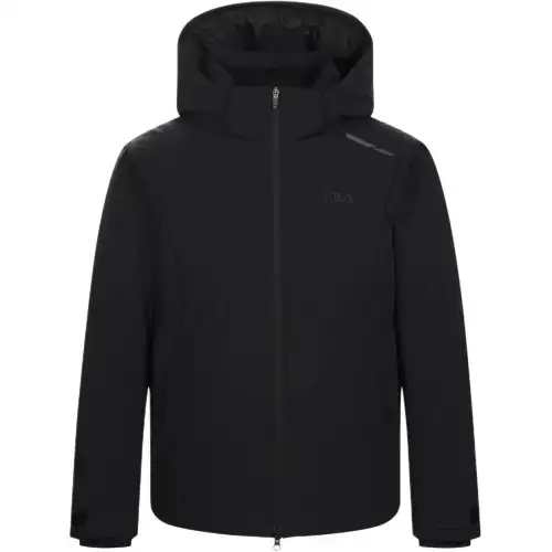 FILA Down Jackets Men's Black Hooded Moderate