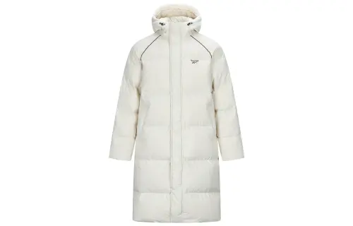 Reebok Down Jacket Coat Unisex Ecru