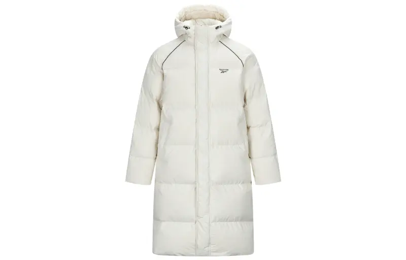 Reebok Down Jacket Coat Unisex Ecru