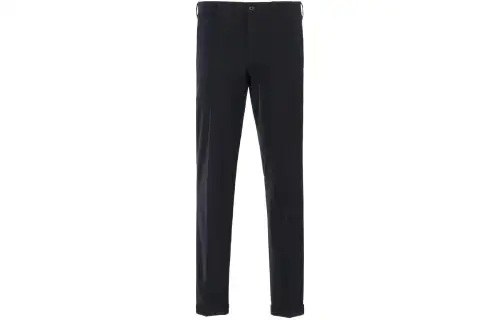 PRADA Casual Pants Men's Blue Moderate Straight Fit Pants