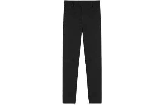 REPRESENT Casual Pants Men's Black Moderate Straight Fit Pants