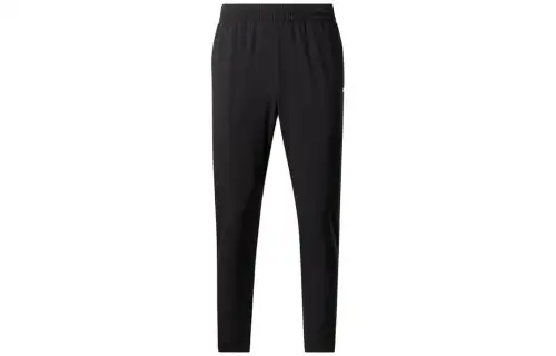 Reebok Knitted Sweatpants Men's Black Moderate Straight Fit Pants