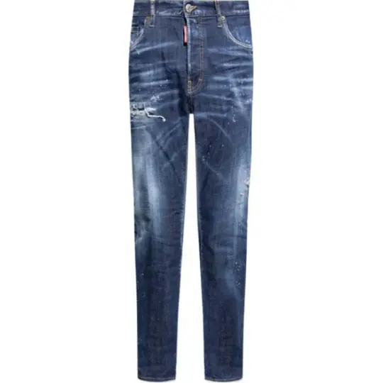 Dsquared2 Mid Rise Slim Jeans