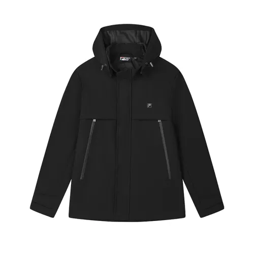 FILA Lifestyle 2025Q1 Coat Jacket Men's Jet Black