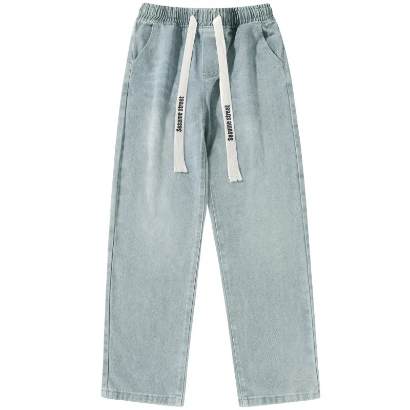 SESAME STREET Jeans Unisex Moderate Straight Fit Pants