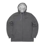 Nike Jackets Men's Gray Black Hooded Moderate Other