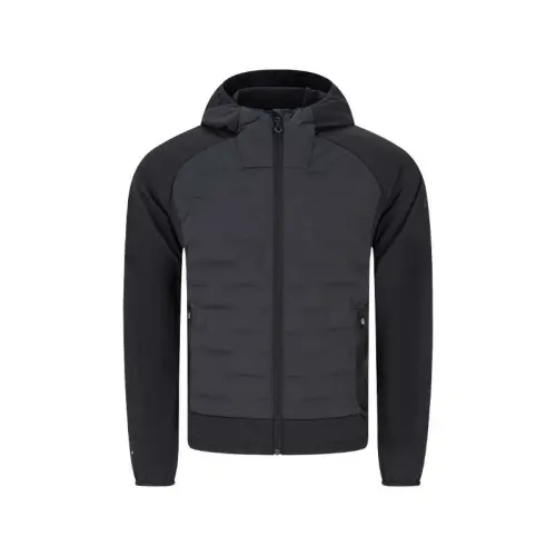 ASICS Down Jackets Men's Black Hooded Moderate Down Jacket