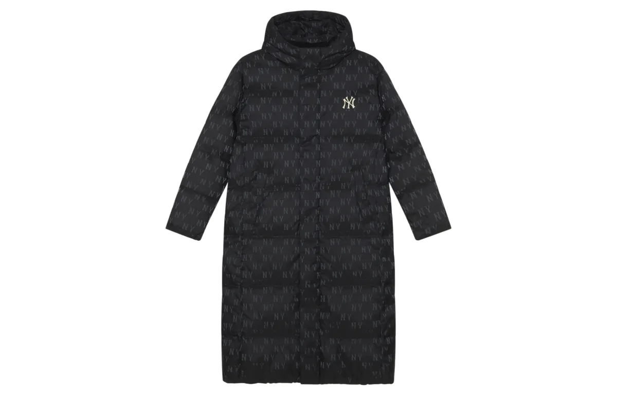 MLB MONOGRAM 24FW Down Jacket Unisex Black