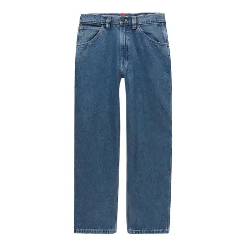 Vans Skate Check 5 Loose Denim Pants Jeans Men's Vintage Indigo