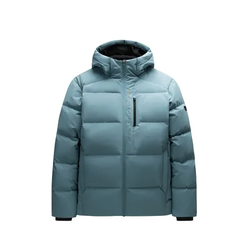 Anta Down Jacket Men's Ocean Current Green