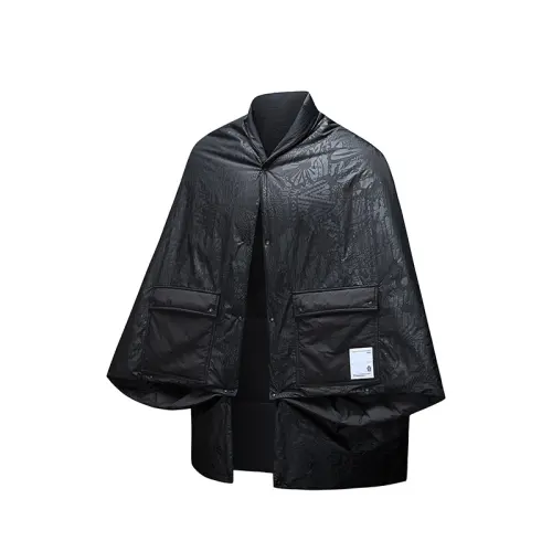 Anta Life Collection Puffer Jacket Unisex Smoke Black Gray
