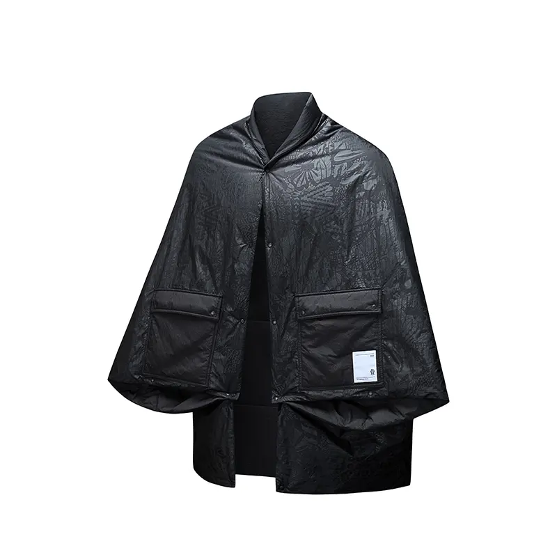 Anta Life Collection Puffer Jacket Unisex Smoke Black Gray