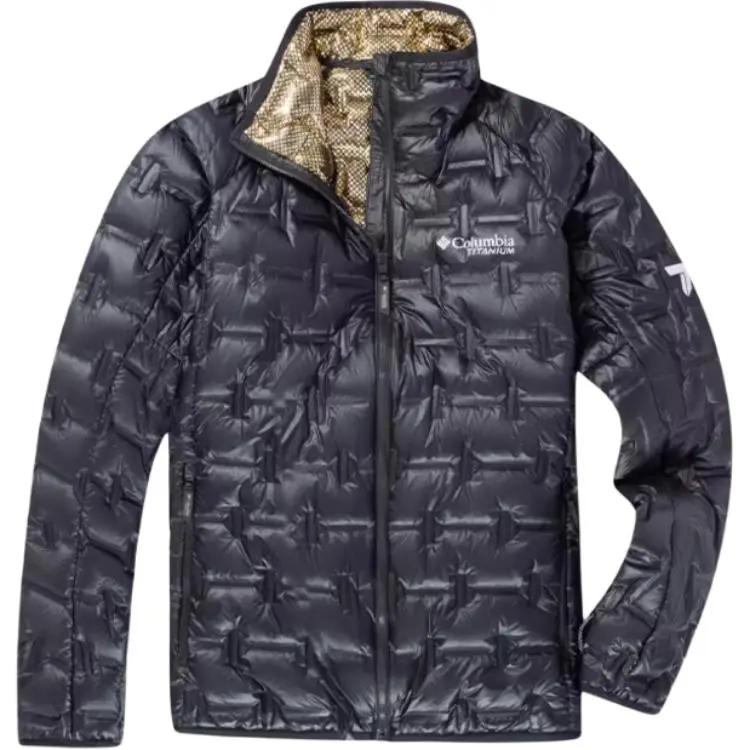 Columbia Titanium Fall Winter Down Jacket Men's Black