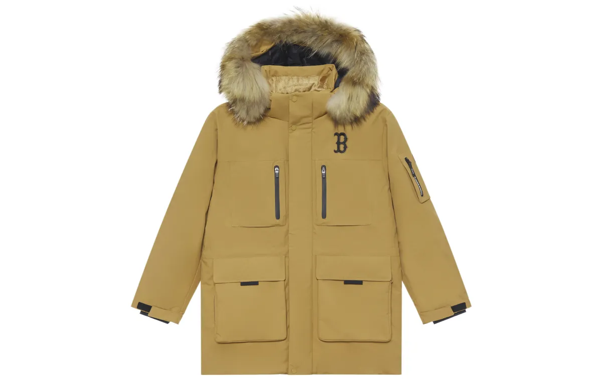 MLB Boston Red Sox Basic Collection FW24 Down Jacket Unisex Camel