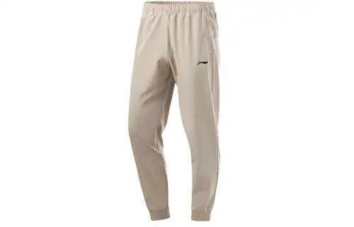 Li Ning Sports Life Collection Knitted Sweatpants Men's Umber