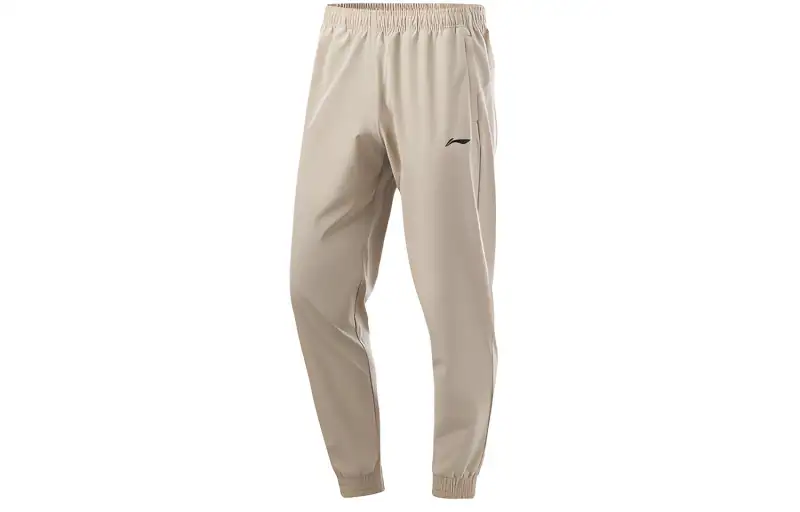 Li Ning Sports Life Collection Knitted Sweatpants Men's Umber