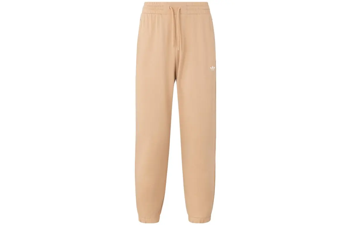 Adidas Originals Knitted Sweatpants Men's Magic Light Umber Moderate Cuffed Pants