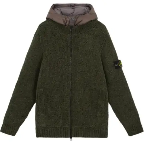 STONE ISLAND FW24 Down Jacket Unisex Musk Green