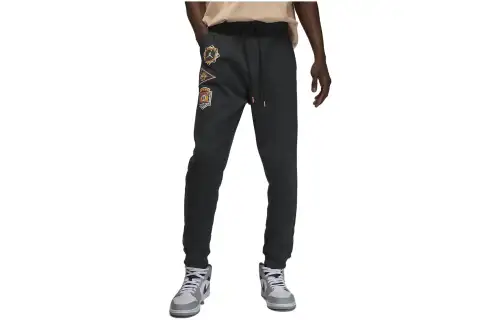Jordan Knitted Sweatpants Men's Black