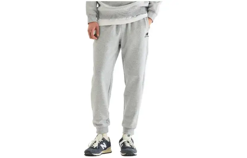 New Balance Knitted Sweatpants Men's Gray