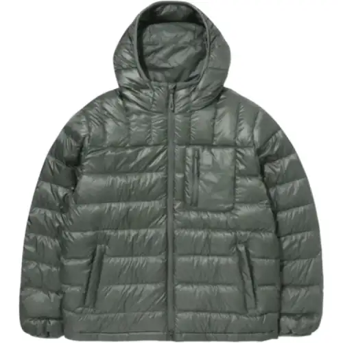FILA Glossy Ripstop Down Jacket Men's Green