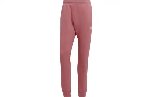 Adidas Originals Knitted Sweatpants Men's Pink Moderate Cuffed Pants