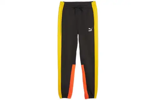 PUMA CLASSICS Knitted Sweatpants Men's Black