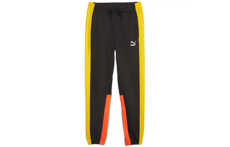 PUMA CLASSICS Knitted Sweatpants Men's Black
