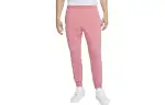 Nike Knitted Sweatpants Men's Pink Moderate Cuffed Pants