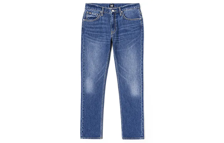 Lee Xline Jeans Men's Dark Blue Moderate Straight Fit Pants