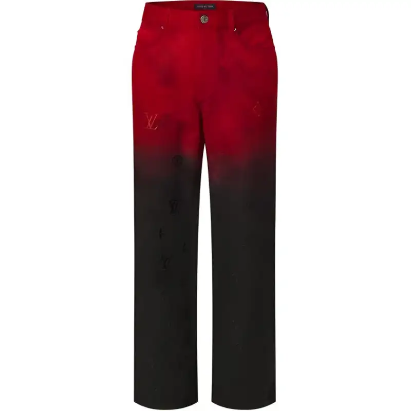 LOUIS VUITTON FW23 Jeans Men's Black