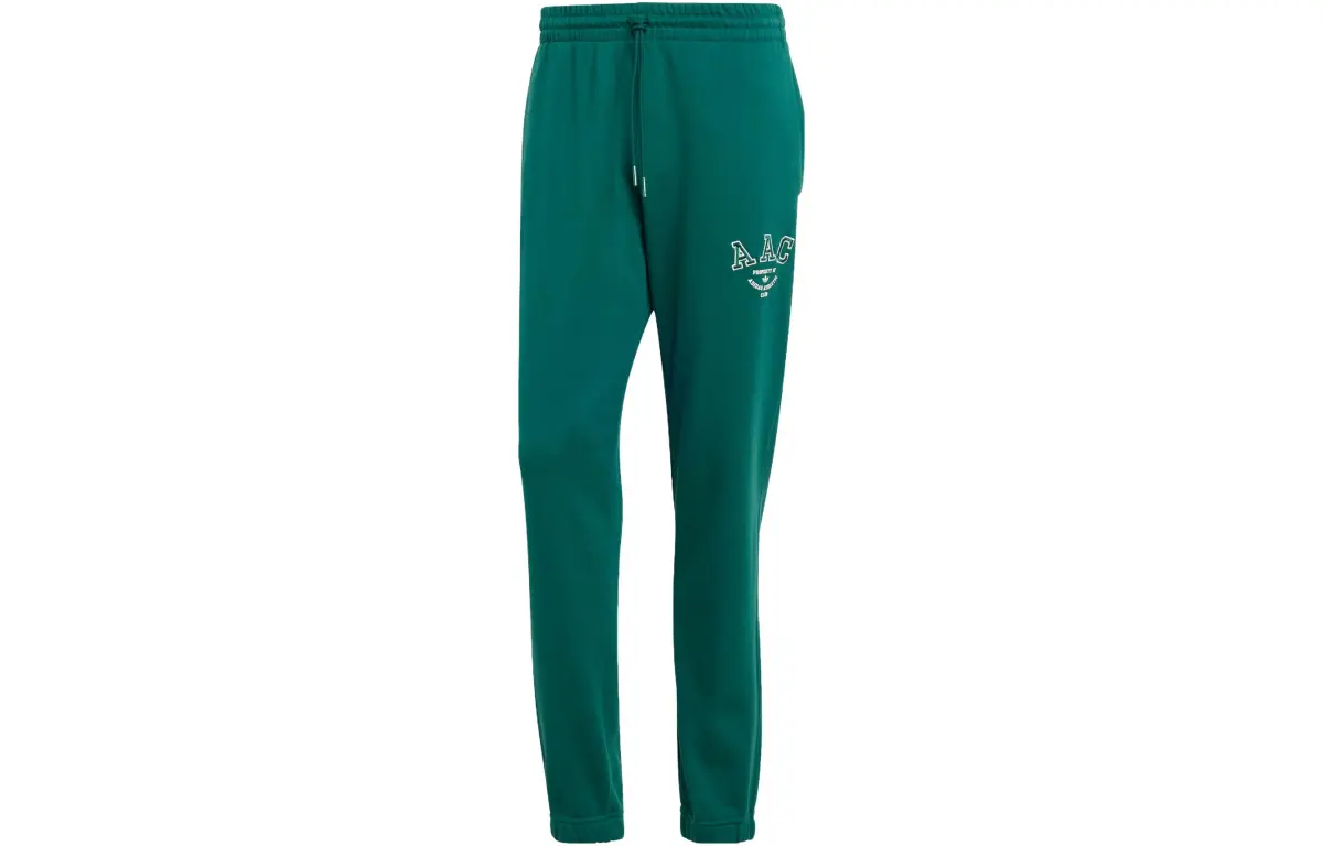 Adidas Originals AAC Knitted Sweatpants Men's Forest Green Moderate Cuffed Pants