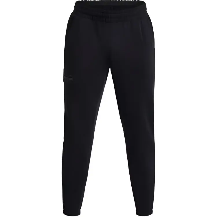 Under Armour Johnson Knitted Sweatpants Men's Black Moderate Cuffed Pants